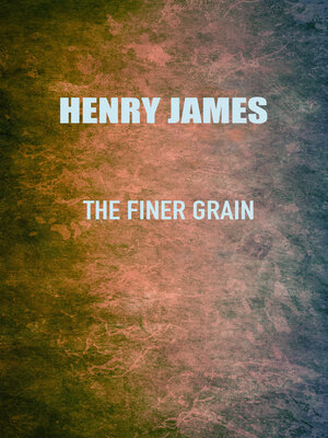 cover image of The Finer Grain
